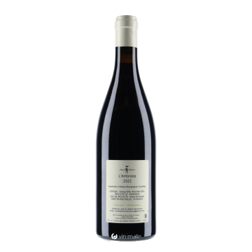 Jeremy Recchione Coteaux Bourguignons Rouge 2022 -Bourgogne| Vin-malin