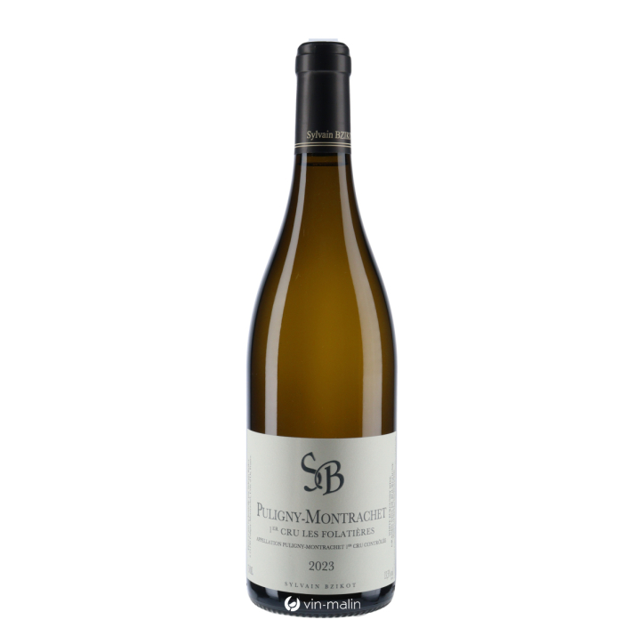 Sylvain Bzikot Puligny-Montrachet 1er Cru "Les Folatières" 2023 Sylvain Bzikot Puligny-Montrachet 1er Cru "Les Folatières" 2023