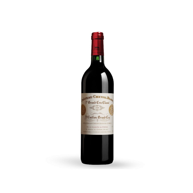 Château Cheval Blanc 2000 - Vin rouge de Saint Emilion