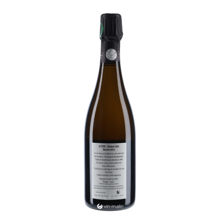 Champagne Jacquesson Avize "Champ Caïn" Extra Brut 2014