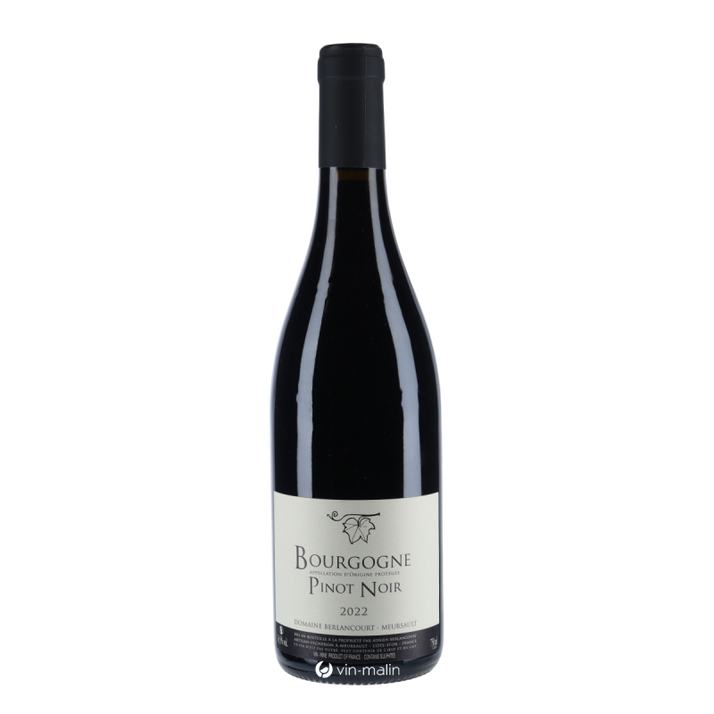 Domaine Berlancourt Bourgogne Pinot Noir -Vin Rouge 2022 | Vin-malin