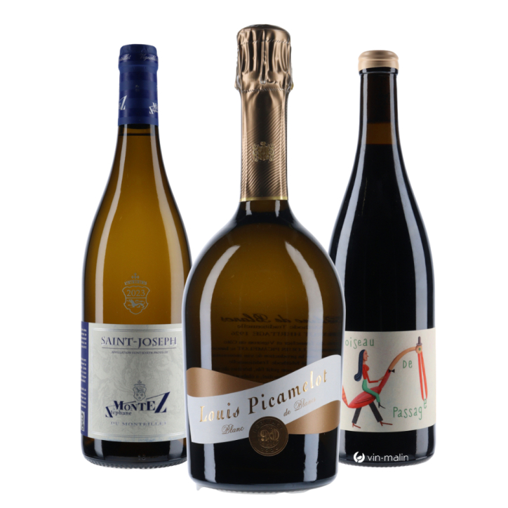 Coffret "Trio BBQ Bulles, Blanc, Rouge" 3 bouteilles