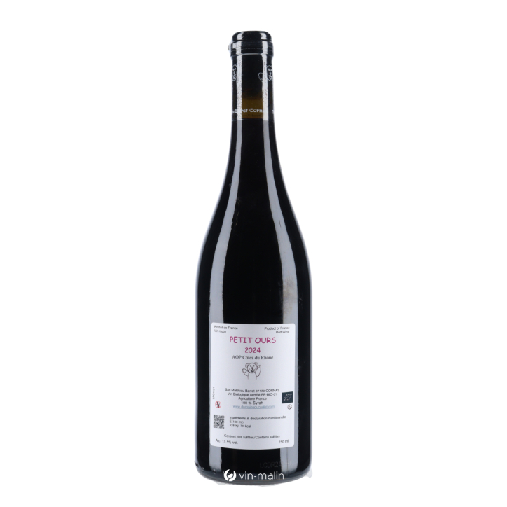 Matthieu Barret Côtes du Rhône "Petit Ours" Rouge 2024