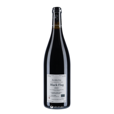 Matthieu Barret IGP Ardeche Black Flag Rouge 2022 - Rhône | Vin-malin
