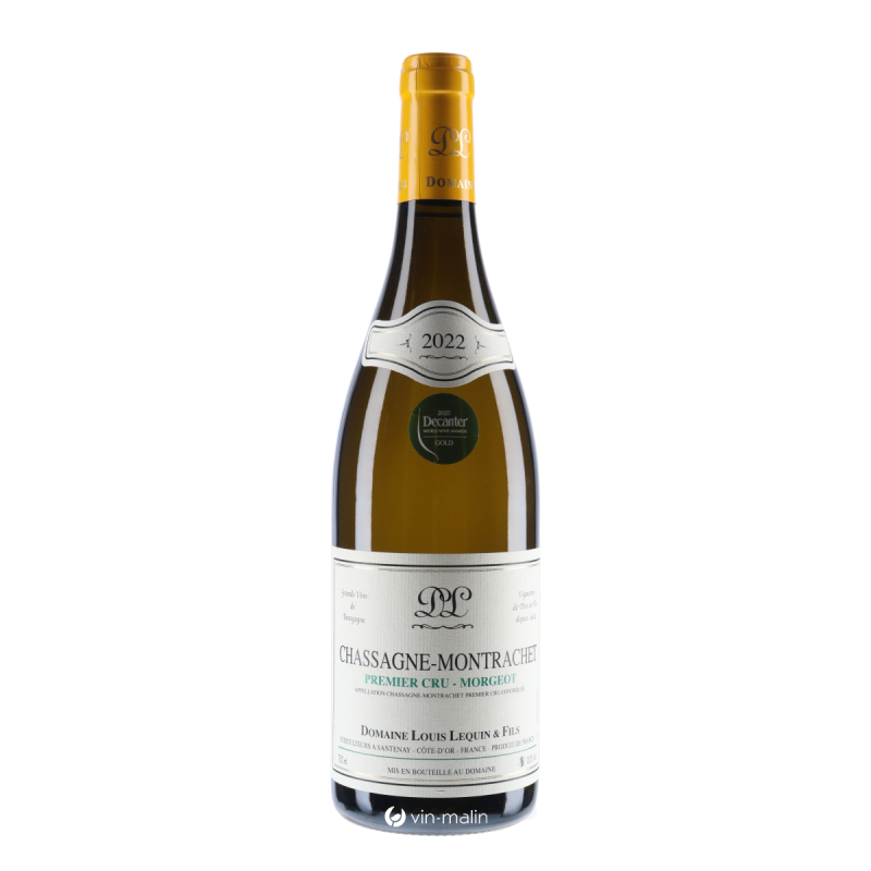 Louis Lequin Chassagne-Montrachet 1er Cru Morgeot blanc 2022|Vin-malin