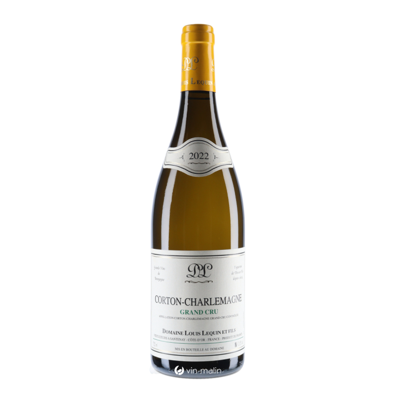Louis Lequin Corton Charlemagne Blanc 2022 - vin Bourgogne | Vin-malin