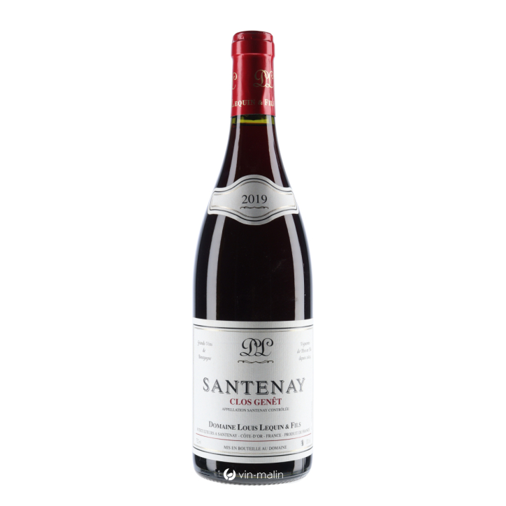 Domaine Louis Lequin & Fils Santenay "Clos Genêt" Rouge 2019