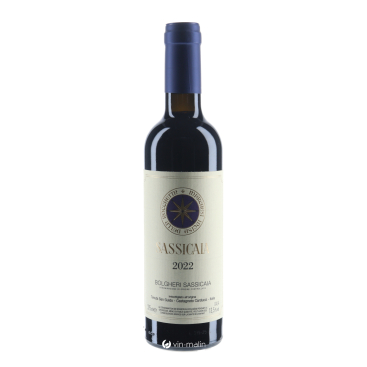 Tenuta San Guido Sassicaia 2022 demi-bouteille - vin rouge | Vin-malin