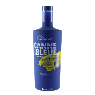 Clement Rhum Blanc Canne Bleue 50° - Spiritueux d'exception |Vin-malin