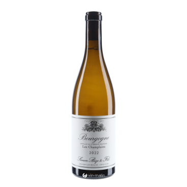 Simon Bize Bourgogne Chardonnay "Les Champlains" Blanc 2022 |Vin-malin
