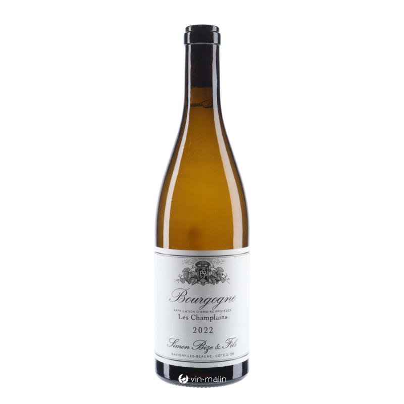 Simon Bize Bourgogne Chardonnay "Les Champlains" Blanc 2022 |Vin-malin