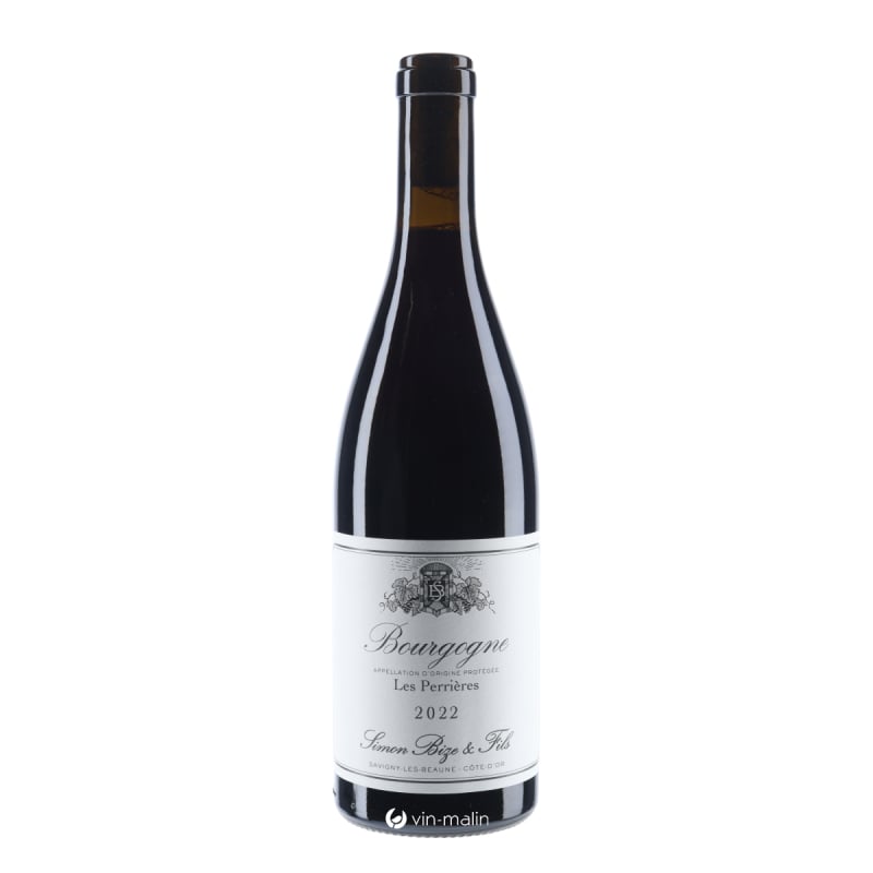 Simon Bize Bourgogne Pinot Noir "Les Perrières" Rouge 2022 | Vin-malin