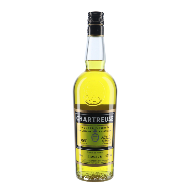 Abbaye de la Chatreuse Chartreuse Jaune 2025 43°- liqueur | Vin-malin