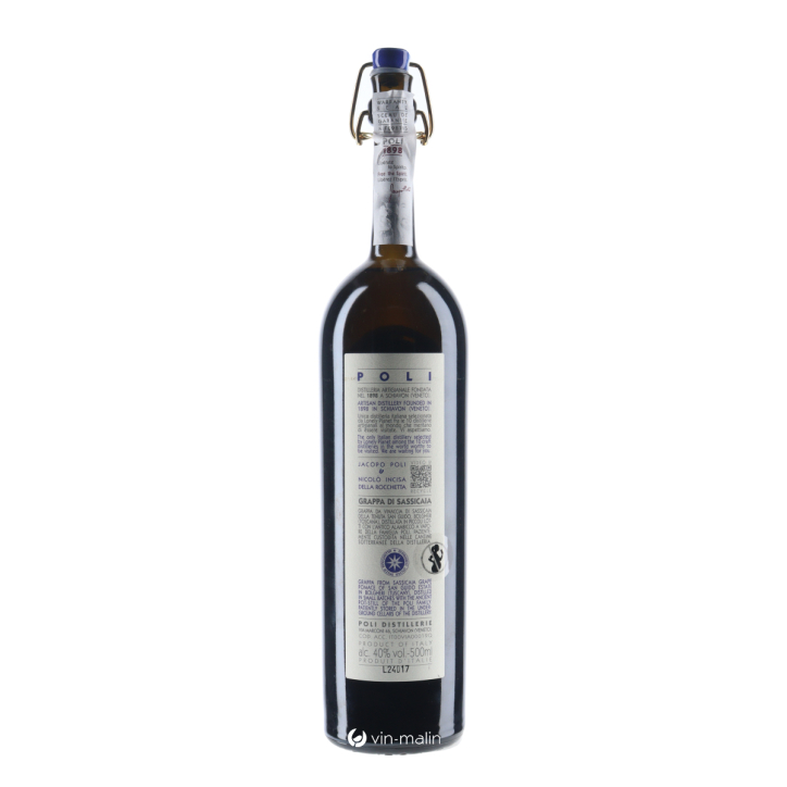 Jacopo Poli Grappa di Bolgheri Sassicaia 40° 2018