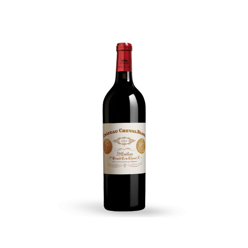 Château Cheval Blanc 2005 Magnum - Vin rouge de Saint Emilion