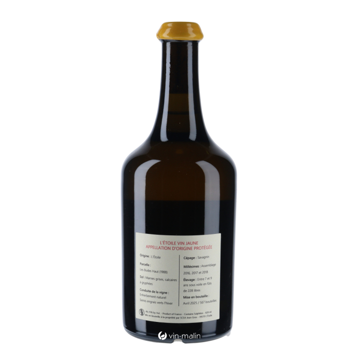 Domaine de Montbourgeau L'Etoile Vin Jaune Assemblage 2016 - 2017 - 2018