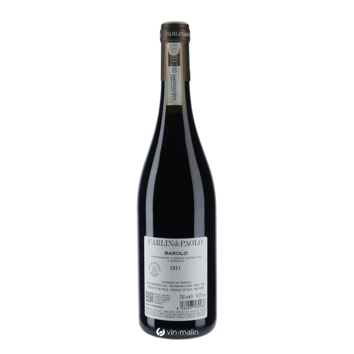 Domaine Carlin De Paolo Barolo 2021