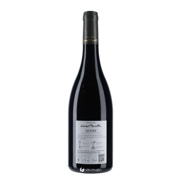 Domaine Mouton Givry Rouge 2024 - vins rouges de Bourgogne | Vin-malin