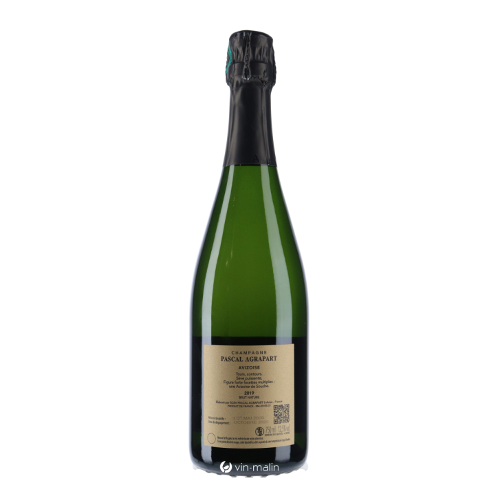 Champagne Agrapart Grand Cru "Avizoise" Brut Nature Blanc de Blancs 2019 Champagne Agrapart Grand Cru "Avizoise" Brut Nature Blanc de Blancs 2019
