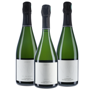 Coffret Maison Serge Gallois – Sélection de Champagnes 1er Cru | Vin-malin