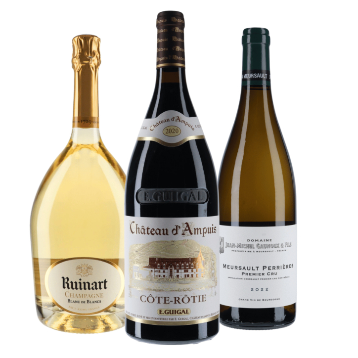 Coffret Vins "Luxe à offrir" 3 Bouteilles Coffret Vins "Luxe à offrir" 3 Bouteilles