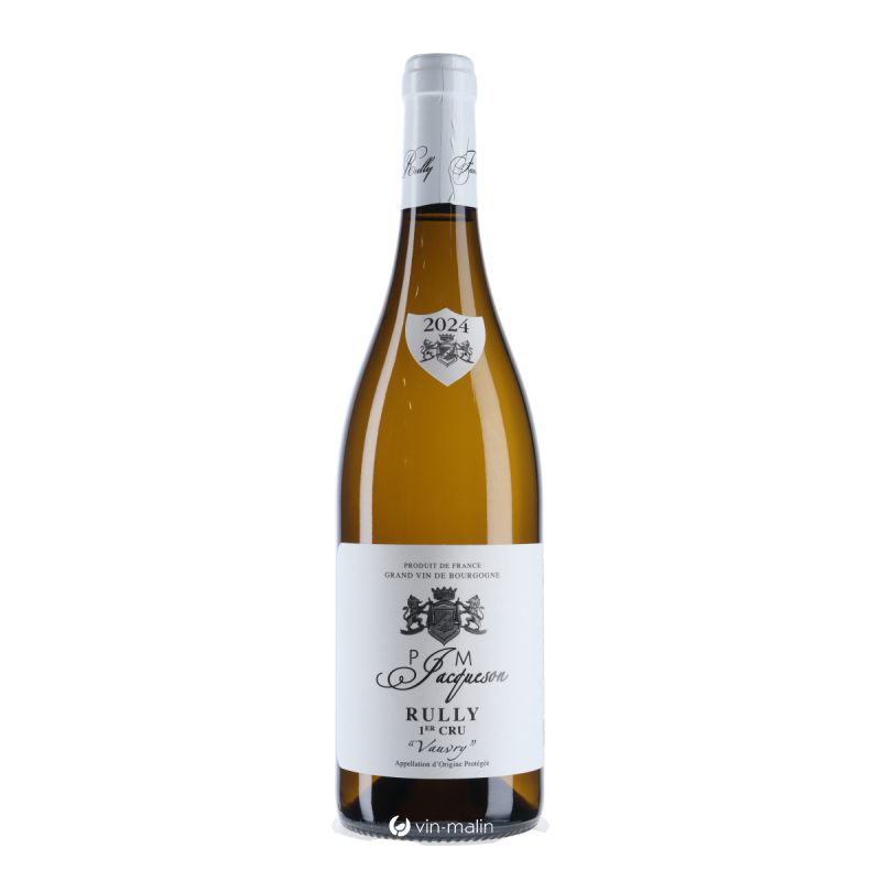 P & M Jacqueson Rully Vauvry 2024 - vin blanc de Bourgogne | Vin-malin