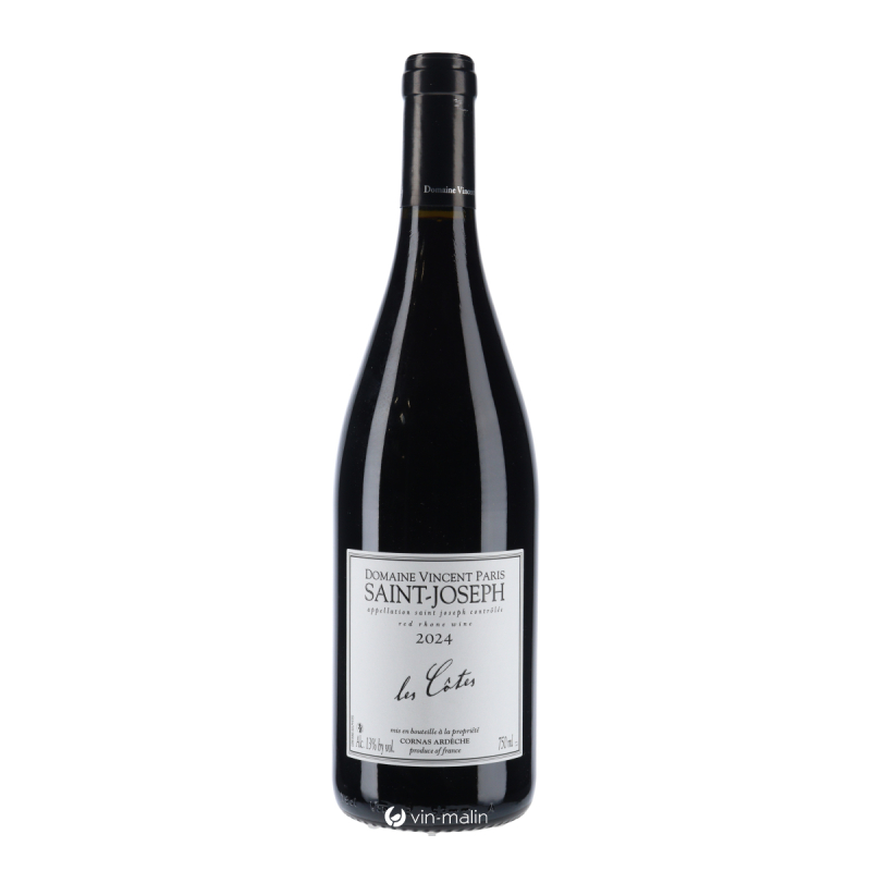 Vincent Paris - Saint-Joseph Les Côtes 2024 - vin du Rhône | Vin Malin