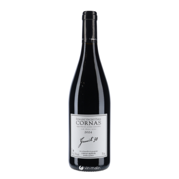 Vincent Paris - Cornas Granit 30 Rouge 2024 - vin du Rhône | Vin Malin