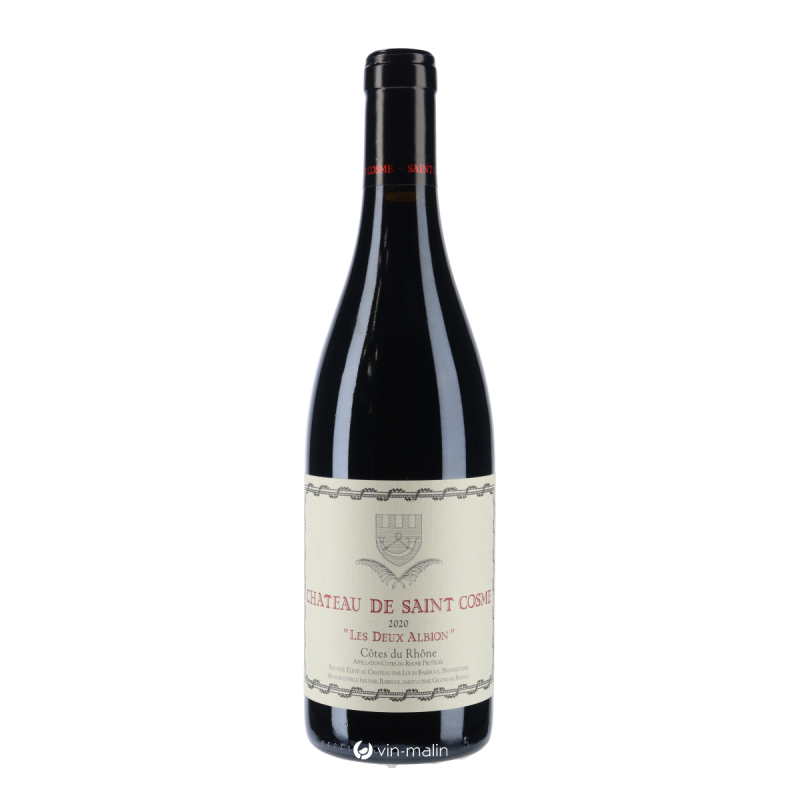 Château de Saint-Cosme Côtes-du-Rhône Les Deux Albions 2020 |Vin Malin