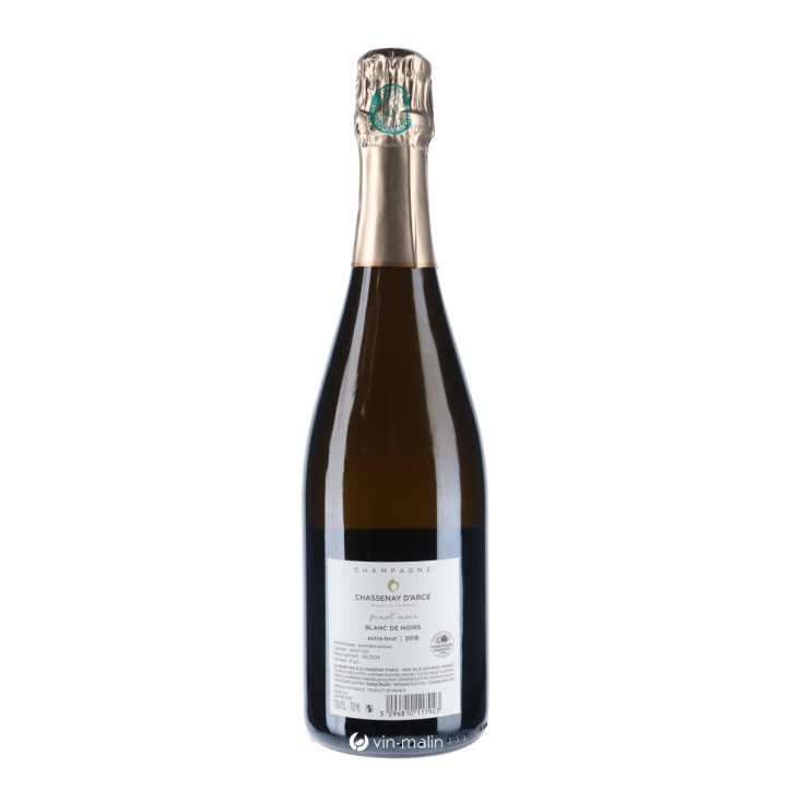 Chassenay D'Arce Champagne Pinot Noir "Blanc De Noirs" Extra-Brut 2018