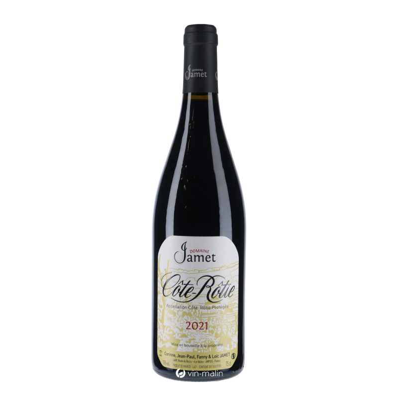 Jamet - Côte-Rôtie Rouge 2021 - Syrah grand vin Rhône Nord | Vin Malin