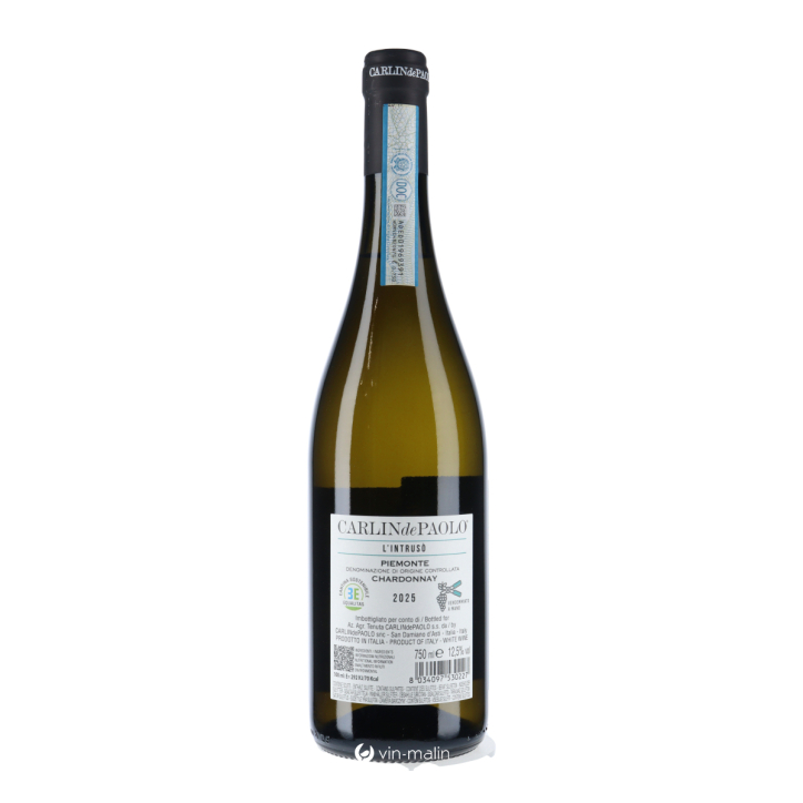 Domaine Carlin De Paolo Piemonte Chardonnay "L'Intruso" 2025