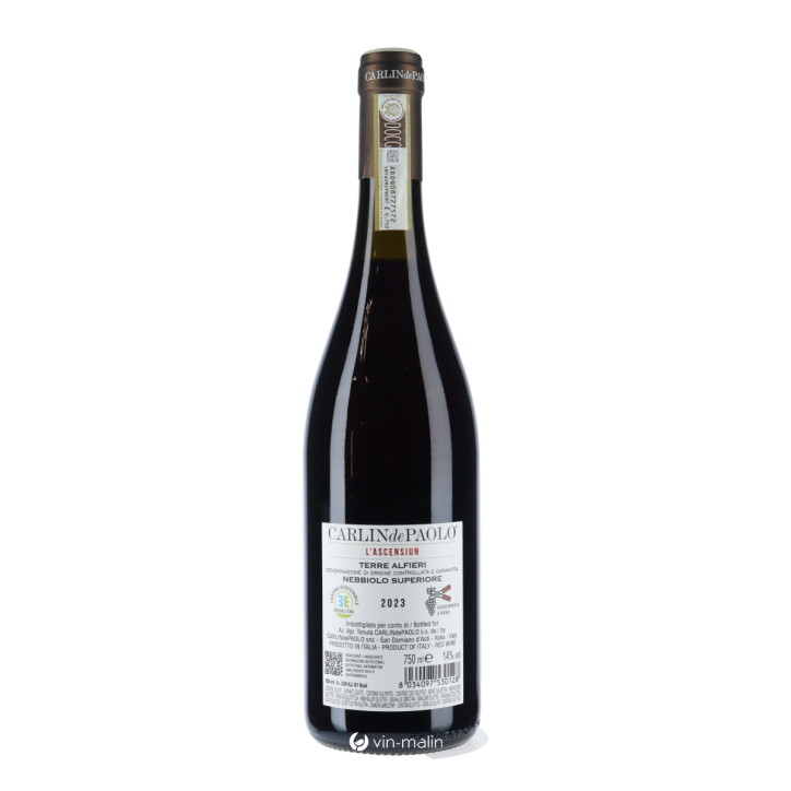 Domaine Carlin de Paolo Terre Alfieri Nebbiolo Superiore "L'Ascensiun" 2023