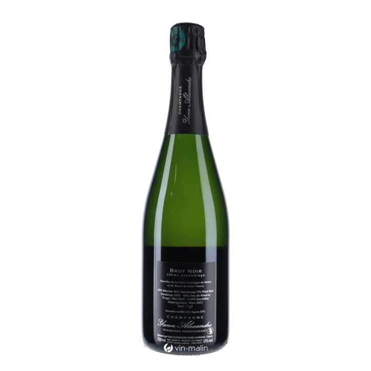 Champagne Yann Alexandre Brut Noir Champagne Yann Alexandre Brut Noir