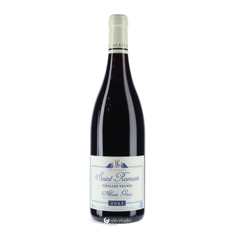 Achat Saint-Romain rouge 2024 Alain Gras vin de Bourgogne | Vin Malin