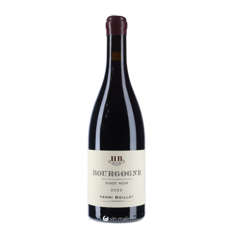 Achat Bourgogne Pinot Noir 2022 Henri Boillot rouge racé | Vin Malin