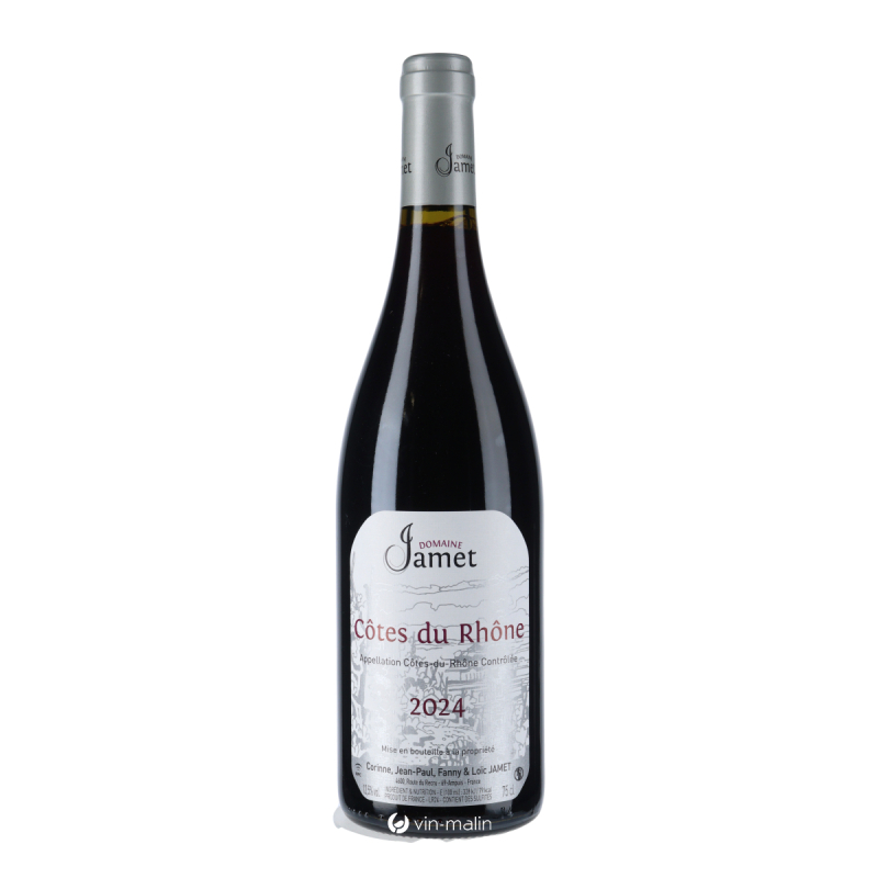 Domaine Jamet Côtes Du Rhône Rouge 2024  - vins du Rhône | Vin Malin