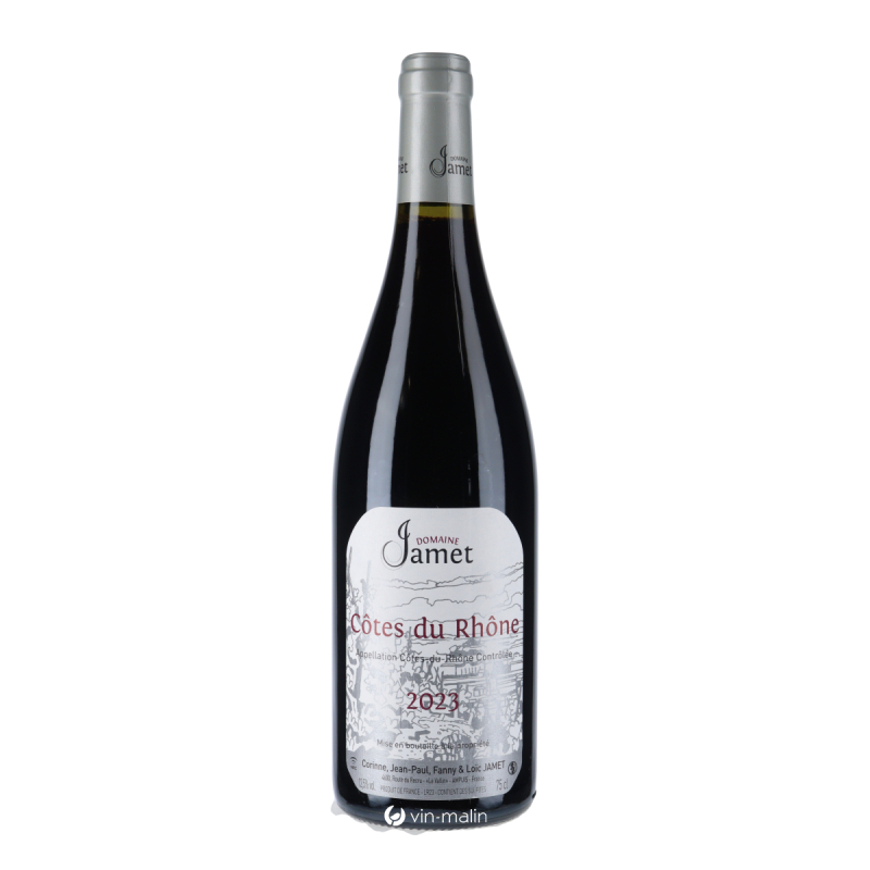 Domaine Jamet Côtes Du Rhône Rouge 2023  - vins du Rhône | Vin Malin
