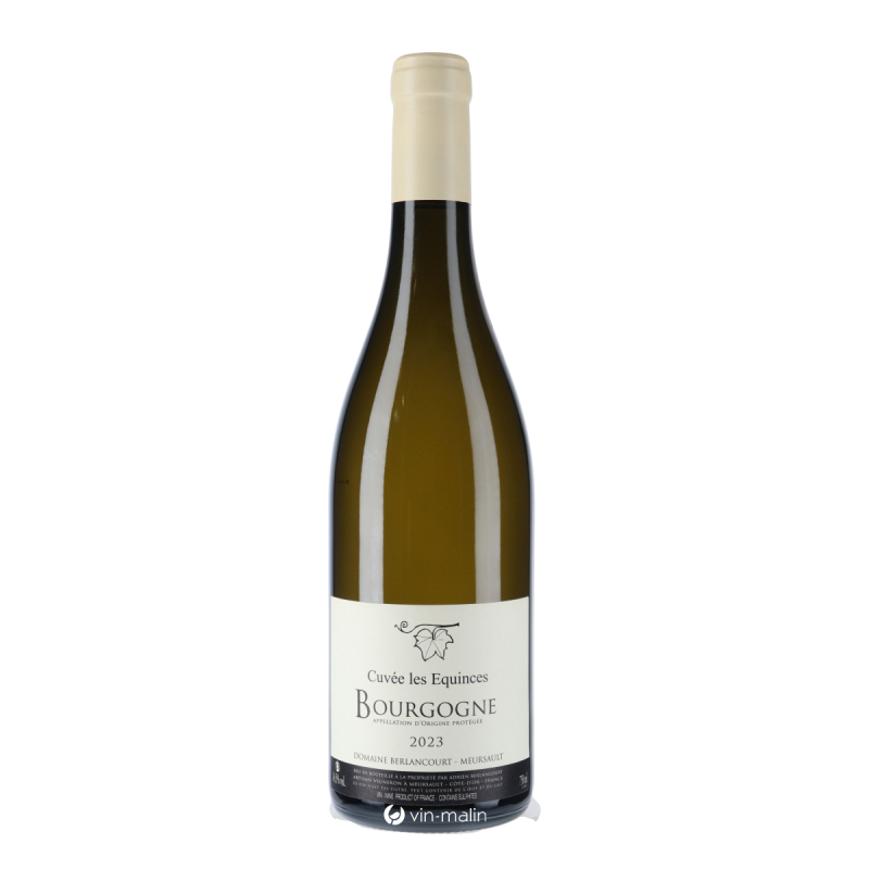 Domaine Berlancourt Bourgogne Chardonnay Les Equinces 2023 | Vin Malin