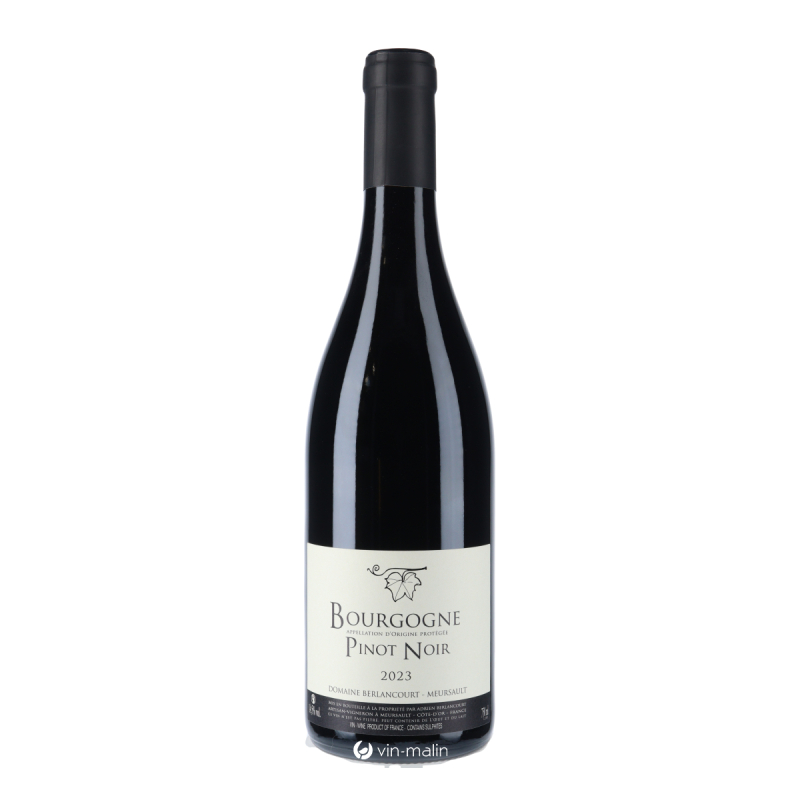 Domaine Berlancourt Bourgogne Pinot Noir 2023 - Bourgogne | Vin Malin