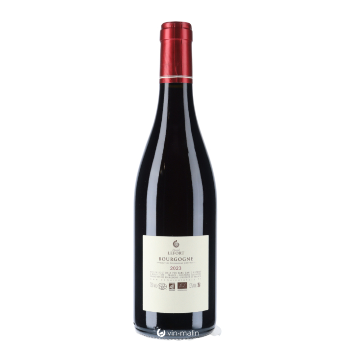 David Lefort Bourgogne Rouge 2023