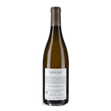 Racines Bentrock Vineyard Chardonnay Blanc 2022 Californie | Vin Malin