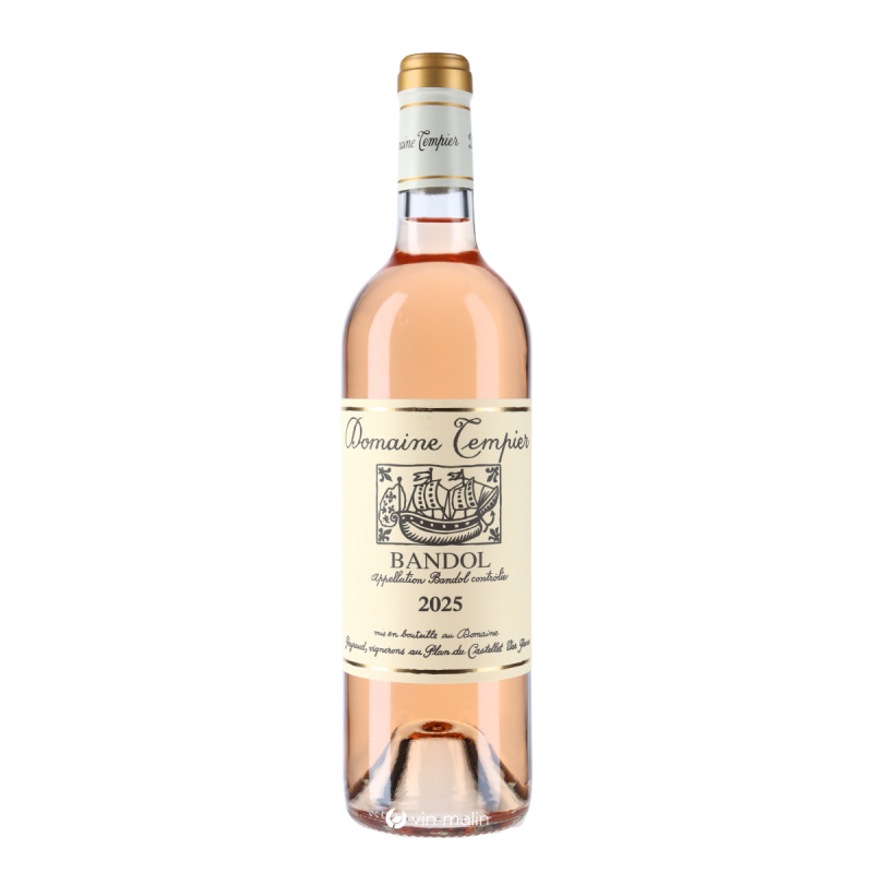 Domaine Tempier Bandol Rosé 2025 | Vin-malin