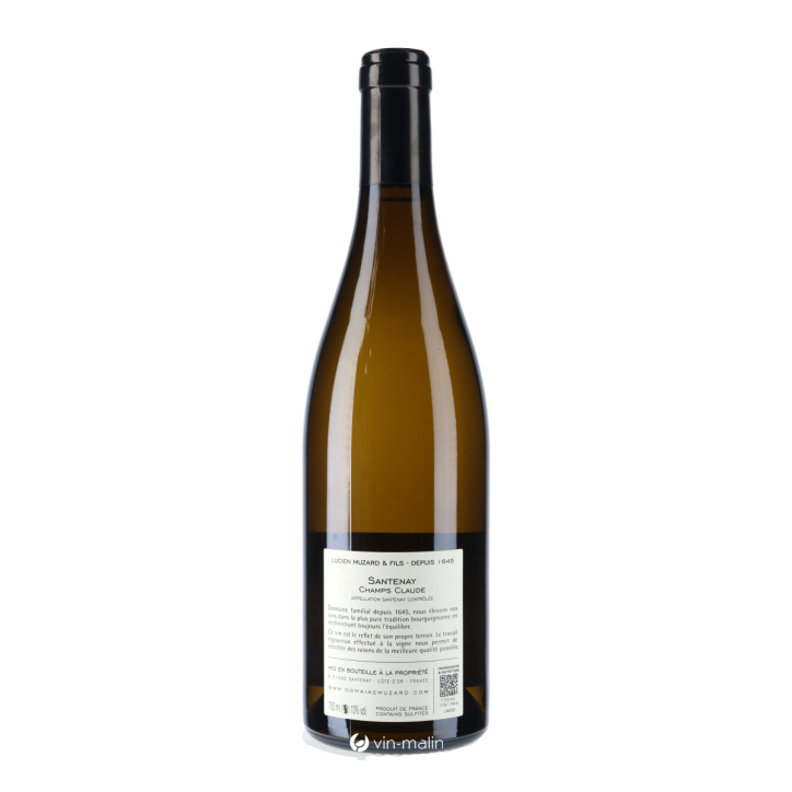 Lucien Muzard & Fils Santenay "Les Champs Claude" Blanc 2024