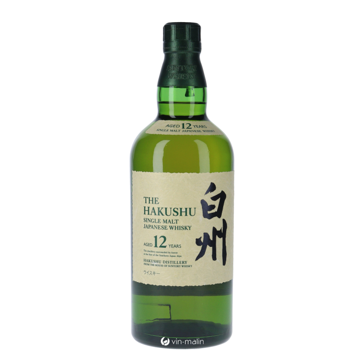 The Hakushu Single Malt Japanese Whisky 12 ans 43 °