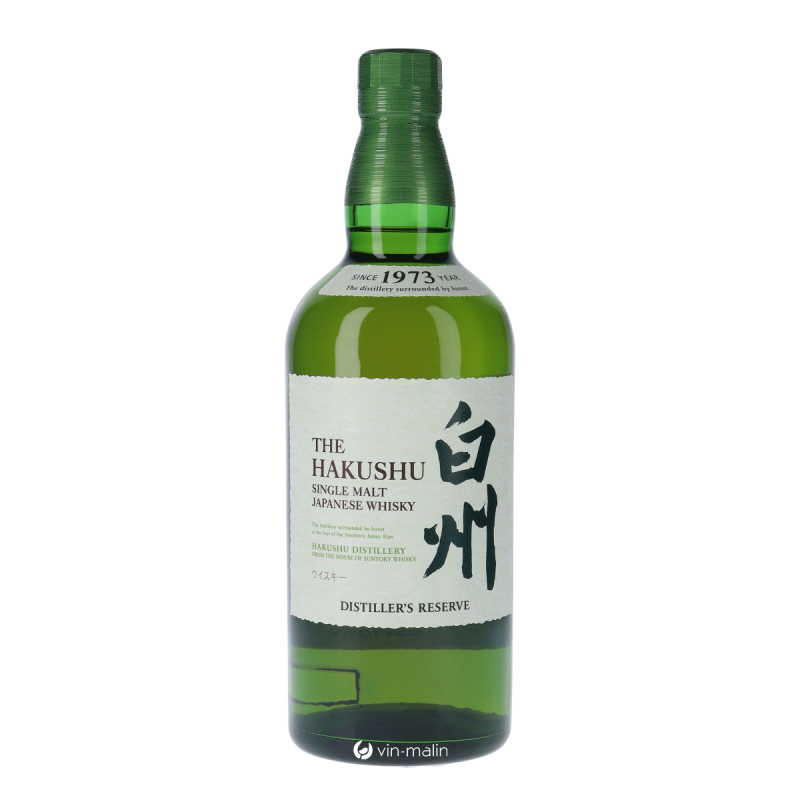 Hakushu Reserve Single Malt Japonais 43° - Whisky Suntory | Vin Malin