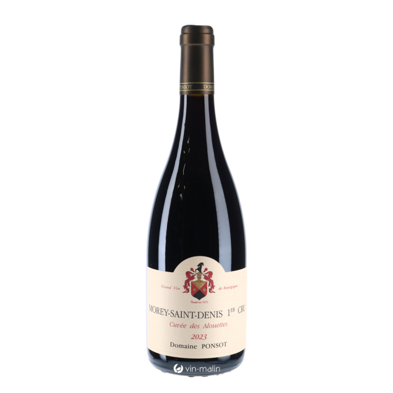 Domaine Ponsot Morey-Saint-Denis Cuvée des Alouettes 2023 | Vin Malin