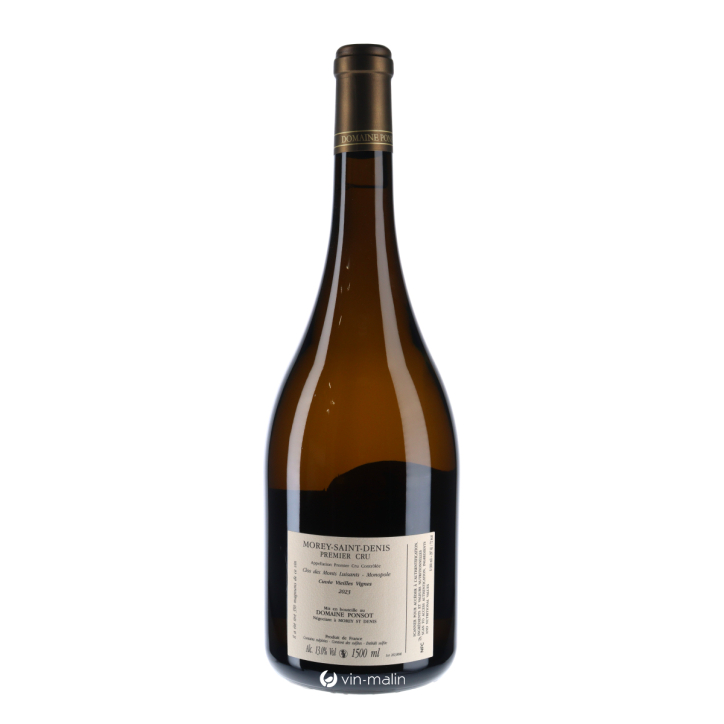 Domaine Ponsot Morey-Saint-Denis 1er Cru "Clos Des Monts Luisants" Vieilles Vignes Monopole Blanc 2023 MAGNUM Domaine Ponsot Morey-Saint-Denis 1er Cru "Clos Des Monts Luisants" Vieilles Vignes Monopole Blanc 2023 MAGNUM