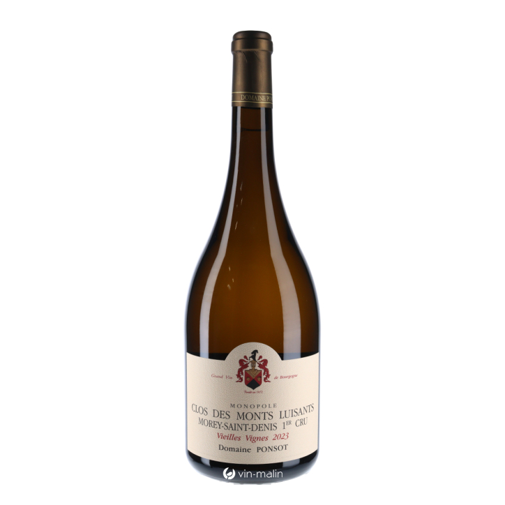 Domaine Ponsot Morey-Saint-Denis 1er Cru "Clos Des Monts Luisants" Vieilles Vignes Monopole Blanc 2023 MAGNUM Domaine Ponsot Morey-Saint-Denis 1er Cru "Clos Des Monts Luisants" Vieilles Vignes Monopole Blanc 2023 MAGNUM
