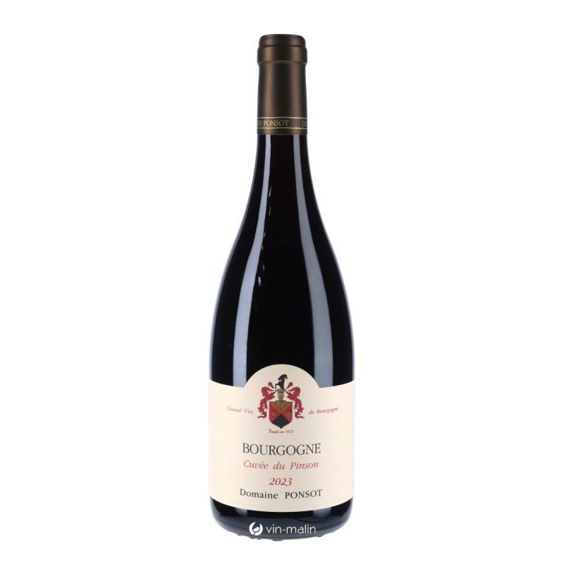 Domaine Ponsot Bourgogne Pinot Noir Cuvée du Pinson 2023 | Vin Malin